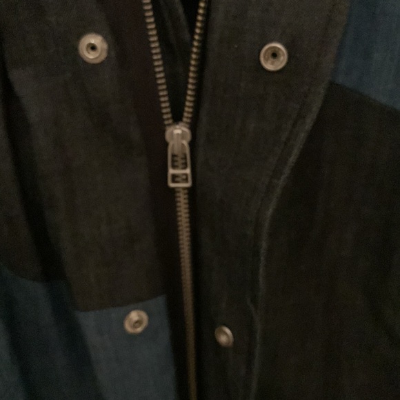 Tess Giberson denim hooded long jacket - Picture 8 of 8